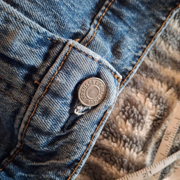 Levi's 569 Loose Straight Fit Jeans W34 L30 Denim - Picture 6 of 6